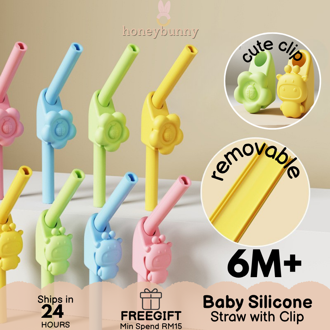 55 2025 10 30 baby silicone drinking straw with clip for soup or water penyedut minuman silikon untuk bayi dengan klip untuk sup atau air 婴儿硅胶吸管带夹子，可用于喝汤或喝水 myr